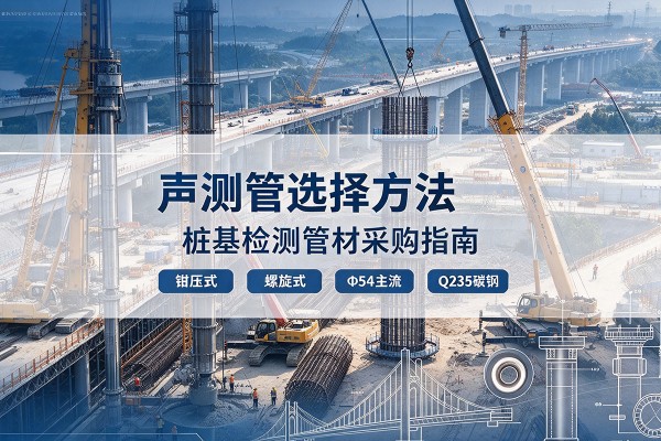 通道声测管选型标准