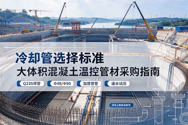 通道冷却管选择标准
